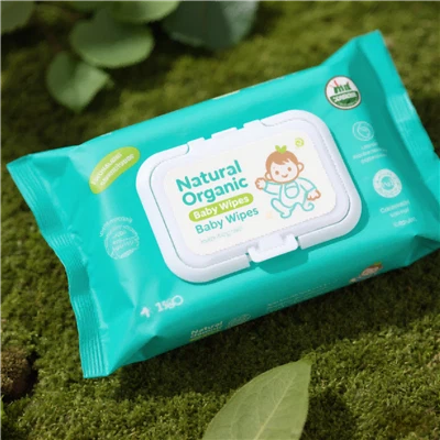 Натуральні органічні дитячі серветки